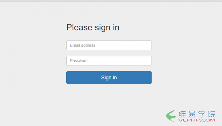 PHP实现登录注册之BootStrap表单功能PHP实例: