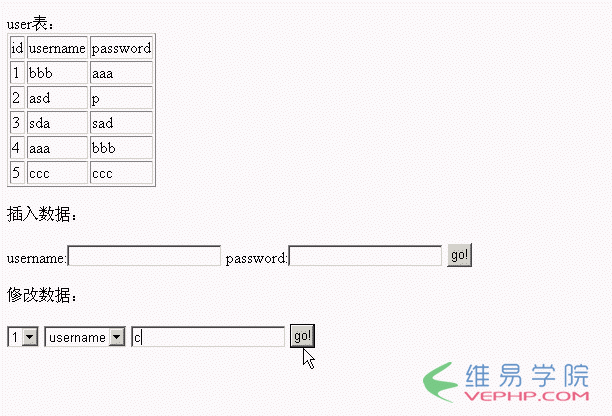 php数据库的增删改查 php与javascript之间的交互PHP教程：