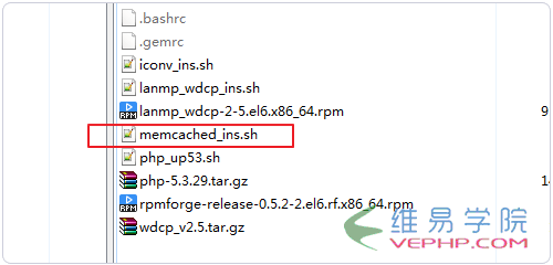 memcached_ins上传到空间上