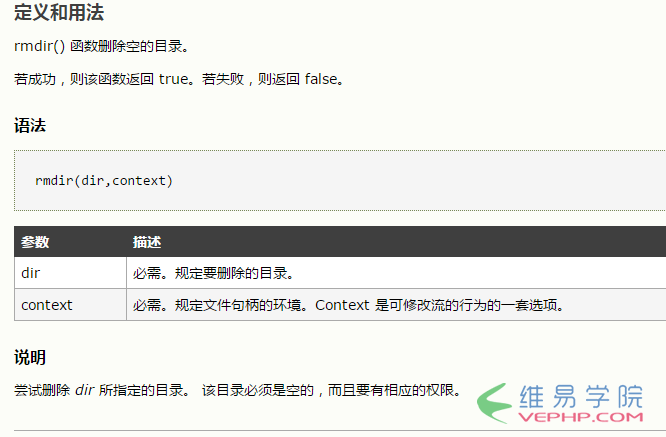 PHP实例：php 删除指定文件夹的实例讲解