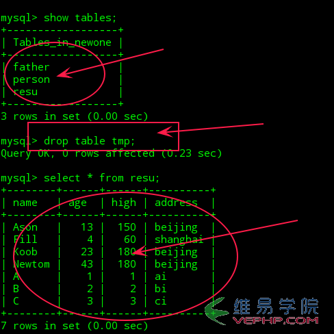 Mysql必读Mysql使用简单教程（三）