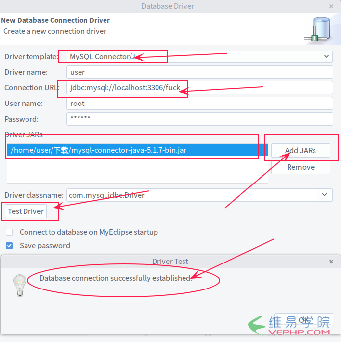 Mysql应用MyEclipse连接Mysql数据库的方法（一）