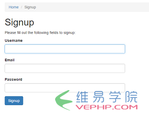 PHP学习：Yii2框架实现注册和登录教程