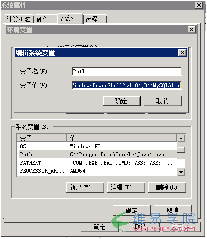 Mysql入门windows server 2008 64位MySQL5.6免安装版本配置方法图解