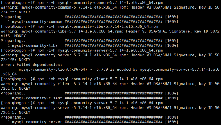 Mysql学习CentOS 6.5安装mysql5.7教程