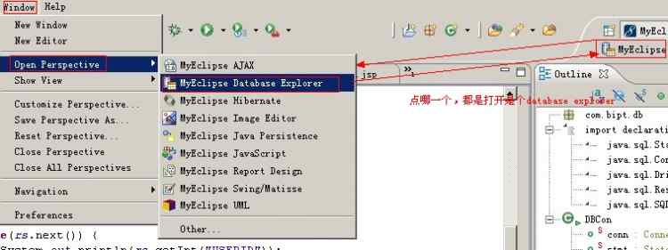 Mysql应用Myeclipse连接mysql数据库心得体会