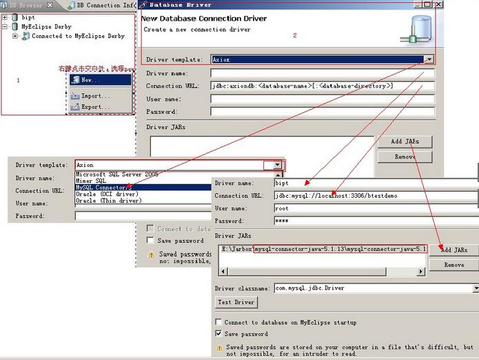 Mysql应用Myeclipse连接mysql数据库心得体会