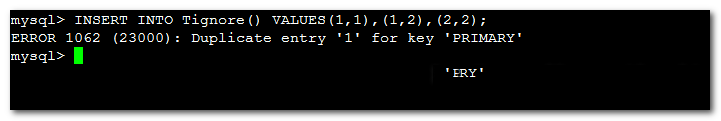 Mysql实例MySQL 处理插入过程中的主键唯一键重复值的解决方法