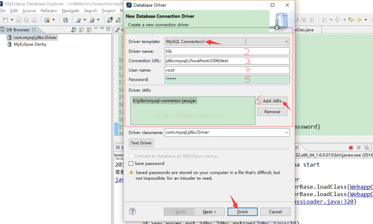 Mysql学习MyEclipse连接MySQL数据库图文教程