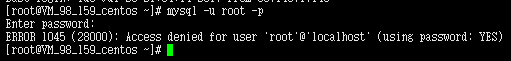 MYSQL教程MySQ登录提示ERROR 1045 (28000)错误的解决方法
