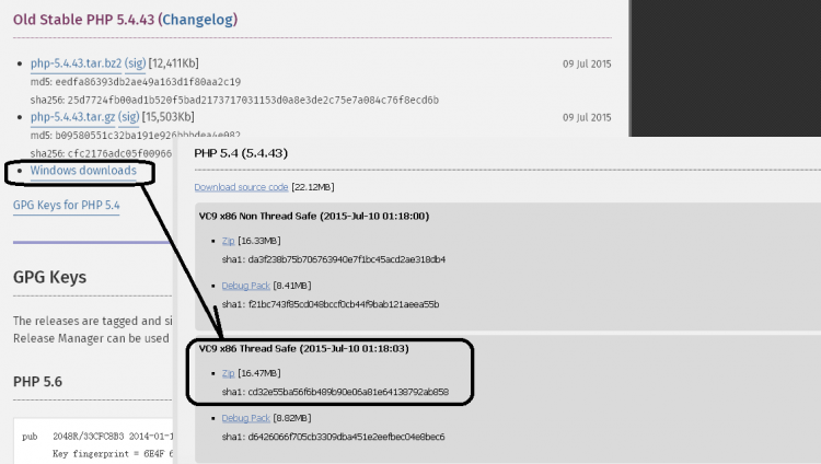 PHP实战：Windows2003下php5.4安装配置教程（Apache2.4）