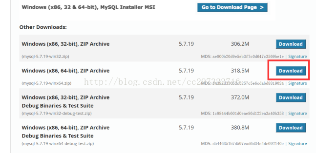 Mysql应用MySQL5.7.18下载和安装过程图文详解