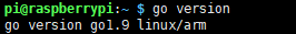 LINUX学习：Raspberrypi树莓派Liunx下安装Golang1.9环境(Debian)