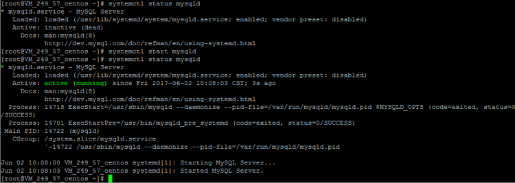 Mysql应用Linux下MySQL5.7.18 yum方式从卸载到安装过程图解