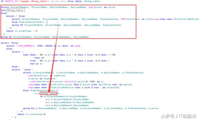 sql server 性能调优,查询从20秒至2秒