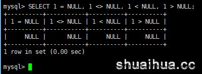 MySQL参考手册译文