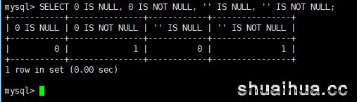 MySQL参考手册译文