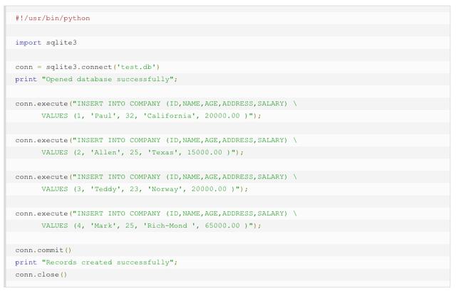 灵动迅捷：Python操作Sqlite3数据库