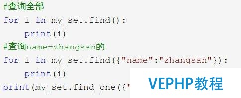 初识MongoDB以及用python实现基本的增删改查