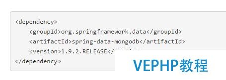 spring data mongodb第一课