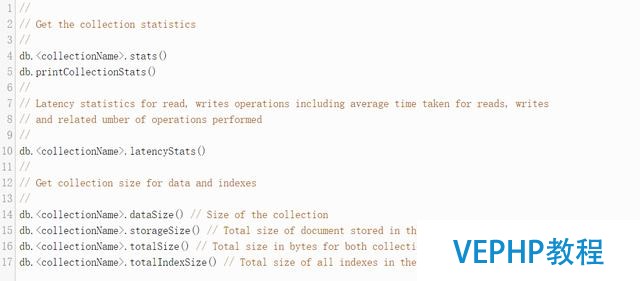 MongoDB初学者最常用的10个命令