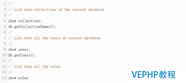 MongoDB初学者最常用的10个命令