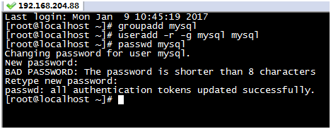 MYSQL数据库Linux虚拟机下mysql 5.7安装配置方法图文教程