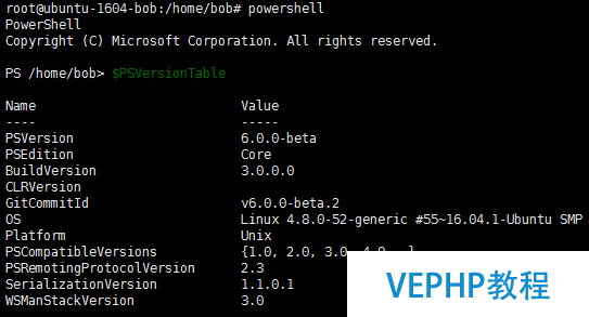 LINUX实操：Ubuntu 16.04上PowerShell Core安装使用