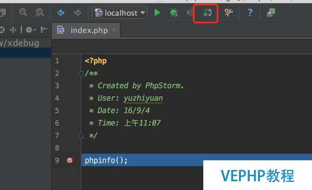 mac下怎么使用phpstorm+xdebug快速调试程序