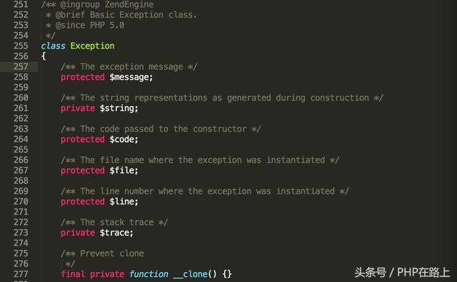 深入理解PHP异常和错误处理(3)异常内部类详解