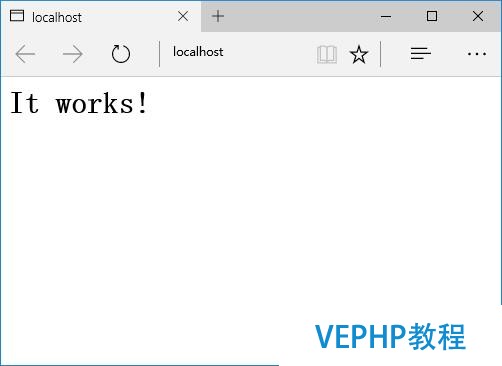 Win10本地搭建Apache+PHP运行环境