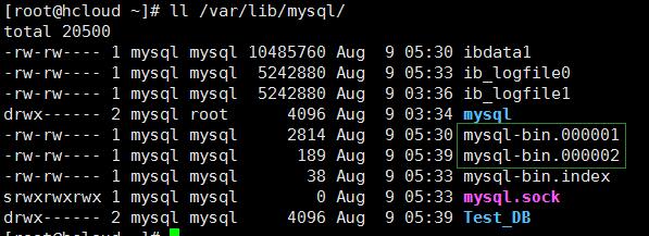 Mysql入门Linux上通过binlog文件恢复mysql数据库详细步骤